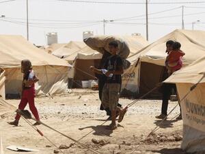 "يتحول مخيم الزعتري لللاجئين السوريين في الأردن إلى الطاقة الخضرا