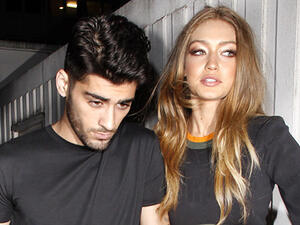 جيجي حديد وزين مالك