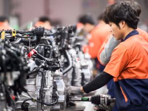 China manufacturing up on May production, orders