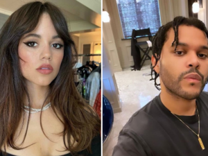 The Weeknd makes 1st acting debut alongside Ortega
