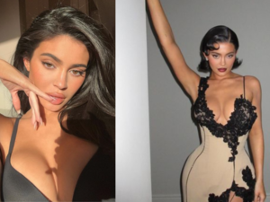 Kylie finally shares son's name and face