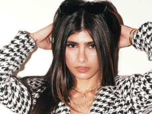 Mia Khalifa's first magazine cover