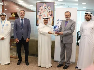 "المركز" يدعم الأسر اللاجئة بالتعاون مع المفوضية السامية للأمم المتحدة لشؤون اللاجئين