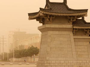 China Cancels Flights During Country's Worst Sandstorm in a Decade