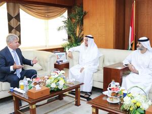 Ajman Chamber Explores Opportunities to Collaborate and Boost Trade with Estonian Ambassador to UAE