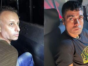 الاسيران اللذان جرى القبض عليهما وهما محمد عارضة ويعقوب قادري