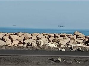 سفن تطير بالمقلوب فوق خليج السويس