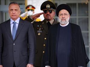 اتفاق على دعم التهدئة في المنطقة خلال زيارة الكاظمي لإيران