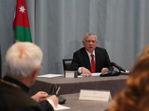 الملك عبدالله الثاني يحذر من تهديد الوجود المسيحي بالقدس