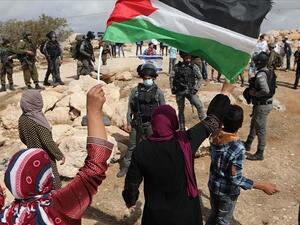 استشهاد فلسطيني وإصابة العشرات في مواجهات مع القوات الاسرائيلية بالضفة