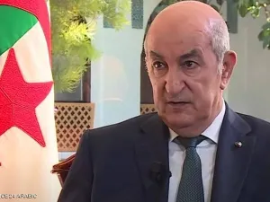 الرئيس الجزائري عبد المجيد تبون