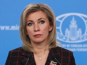 المتحدثة باسم وزارة الخارجية الروسية ماريا زاخاروفا