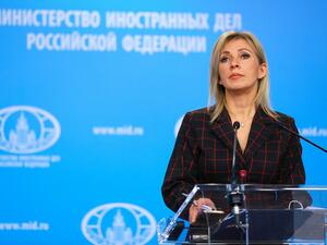 المتحدثة باسم وزارة الخارجية الروسية ماريا زاخاروفا 