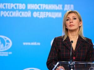 المتحدثة باسم وزارة الخارجية الروسية ماريا زاخاروفا