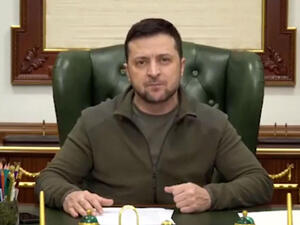 الرئيس الأوكراني فلاديمير زيلينسكي