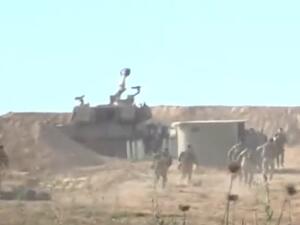 جنود اسرائيليون يفرون للاحتماء بالملاجئ من صواريخ غزة (فيديوهات)