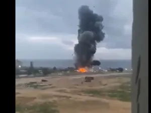 غارات اسرائيلية على غزة ردا على اطلاق صواريخ من القطاع
