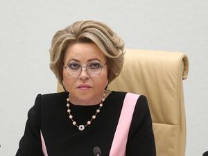 فالنتينا ماتفينكو رئيسة مجلس الاتحاد الروسي