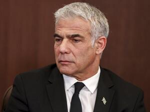 وزير الخارجية الإسرائيلي يائير لبيد