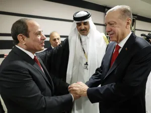 مصر وتركيا تأملان في بداية جديدة بعد مصافحة السيسي وإردوغان