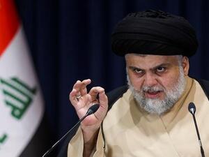 الزعيم الشيعي العراقي مقتدى الصدر