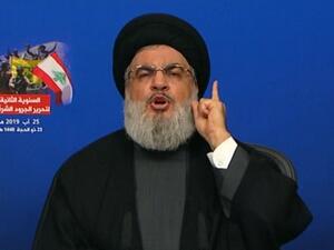 زعيم حزب الله اللبناني حسن نصرالله