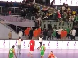 إصابة 27 شخصًا في انهيار مدرج رياضي بمصر