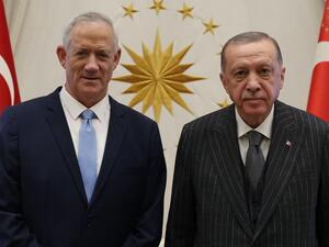 غانتس يبحث مع إردوغان طرد حماس من تركيا