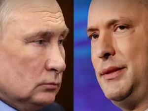 رئيس الوزراء الاسرائيلي نفتالي بينيت (يمين) والرئيس الروسي فلاديمير بوتين