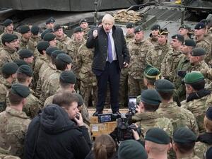 رئيس الوزراء البريطاني بوريس جونسون