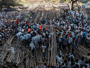 عشرة قتلى في انهيار منصة خلال مهرجان في اثيوبيا