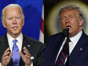 حملتا ترامب وبايدن تتبادلان الاتهامات قبيل أول مناظرة بينهما