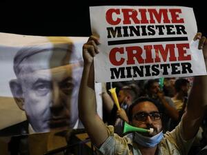 الاسرائيليون يواصلون احتجاجاتهم المطالبة بتنحي نتنياهو