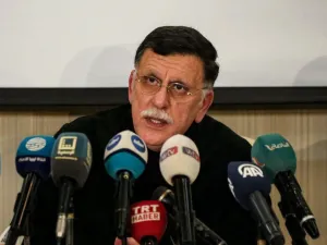 رئيس المجلس الرئاسي لحكومة الوفاق الليبية، فائز السراج