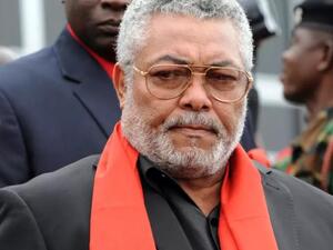 رئيس غانا الأسبق جيري رولينغز