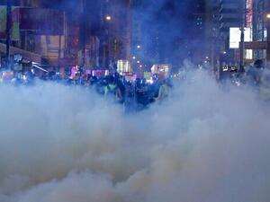 صدامات في هونغ كونغ