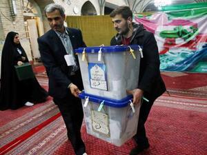 نسبة المشاركة في الانتخابات الايرانية بلغت 42,57%