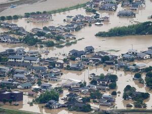 58 قتيلا جراء فيضانات وانزلاقات أرضية في اليابان