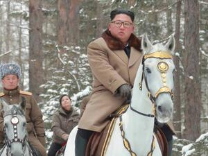 الزعيم الكوري الشمالي كيم جونغ أون