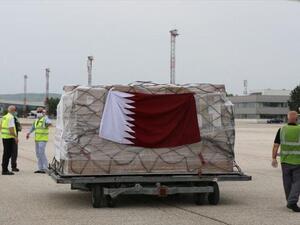 الجيش اللبناني يتسلم دفعة مساعدات غذائية جديدة من قطر