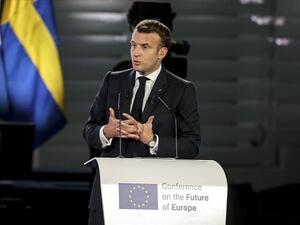 الرئيس الفرنسي إيمانويل ماكرون