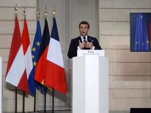 ماكرون يدعو إلى "ردّ سريع ومنسّق" على الإرهاب