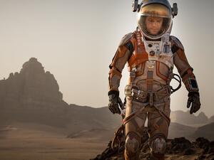 لقطة من فيلم  "المريخي" (The Martian)
