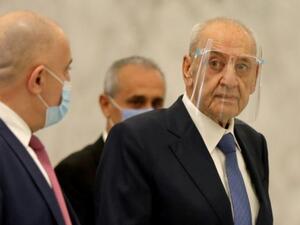 نبيه بري، رئيس مجلس النواب اللبناني وزعيم حركة أمل الشيعية