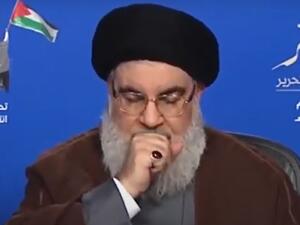 أنفاس ثقيلة وسعال متكرر يقاطعان خطاب حسن نصرالله