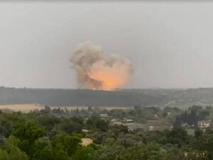 انفجار هائل في مصنع صواريخ بإسرائيل