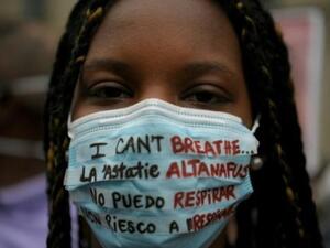 الالاف يتظاهرون ضد العنصرية في اسبانيا وايطاليا