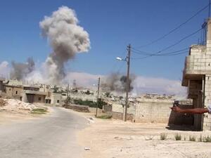 قصف صاروخي متبادل بين القوات الحكومية والمعارضة شمالي سوريا