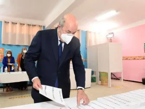 الرئيس الجزائري عبد المجيد تبون
