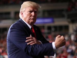 الرئيس الأمريكي دونالد ترامب